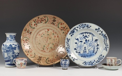 China, collection various porcelain, 16th-17th centuries and Qing...