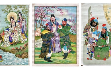China interest. Three early 20th century colour posters