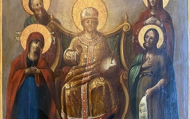 Christ Pantocrator with Chosen Saints
