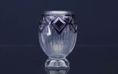 Cristallerie de Nancy Vase, 1928