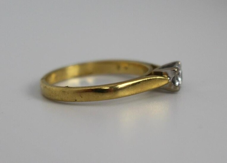 Diamond Solitaire Ring 0.42 Carat