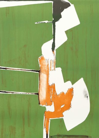 Dimitri Petrov, Abstract Handstand, Lithograph