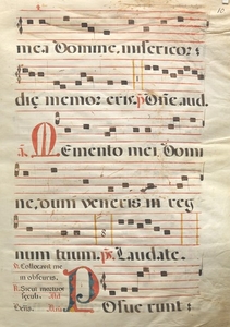 Double-Sided Antiphonal Leaf