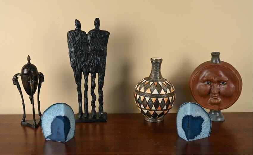 ECLECTIC DECORATIVE GROUPING