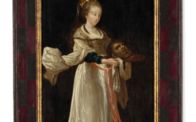 ÉCOLE LORRAINE VERS 1600, Salomé tenant la tête de Jean-Baptiste