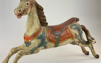 Early 20th Century Painted Carousel Horse