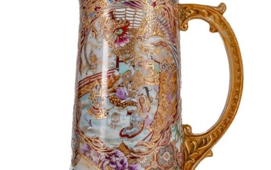 (Early 20th c) JAPANESE PORCELAIN PITCHER
