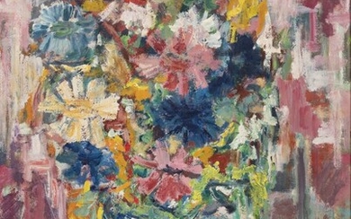 Edouard Léon Louis LEGRAND (1892-1970) Vase de fleurs Huile sur panneau, signé en bas à...