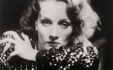 Film Photography Portrait of Marlene Dietrich