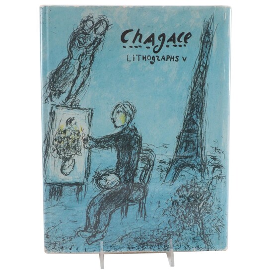 First American Edition "Chagall Lithographs" by Charles Sorlier, 1984