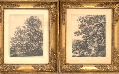 Frames, a pair from the mid-19th century late Empire period