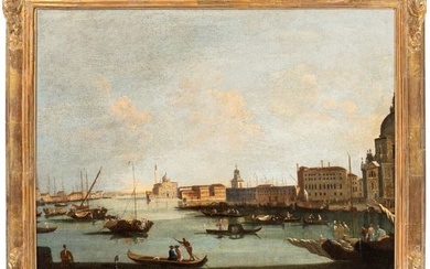 Francesco Tironi View of Bacino di San Marco with San Giorgio Maggiore and Punta della Dogana