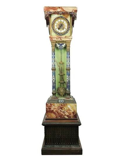French Second Empire grandfather clock