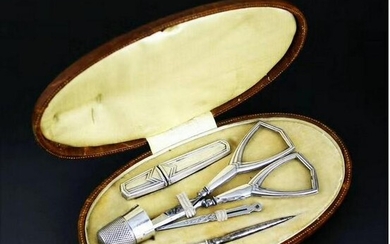 French art deco sterling silver sewing tool