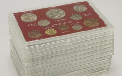GB Coins (102) a collection of privately assembled George VI...