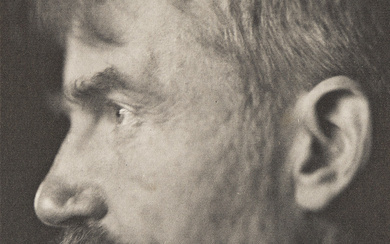 GEORGE BERNARD SHAW (1856-1950) Self-portrait.