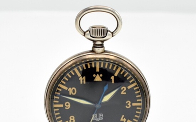 GUB open face military pocket watch, Germany...