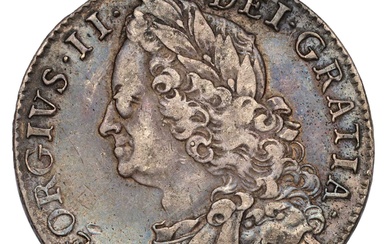 George II, Halfcrown 1746, LIMA, D.NONO (Bull 1688, ESC 606,...