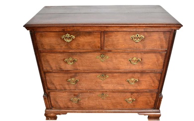 George III mahogany chest