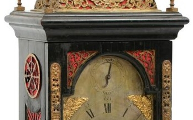 Georgian Double Fusee Bracket Clock by Charles Newman