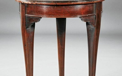 Georgian-Style Carved Mahogany Side Table