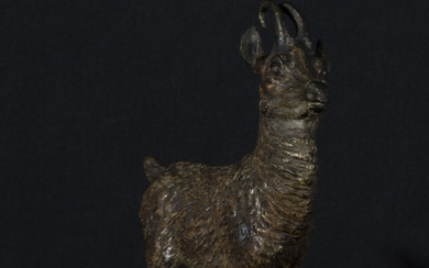 Goat in Bronze 19th century, Vienna, Austrian work