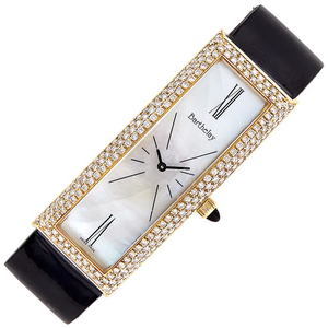 Gold, Mother-of-Pearl and Diamond Wristwatch, Alexis Barthelay, France
