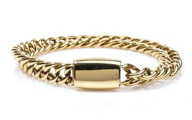 Gold bracelet - by POMELLATO MILANO Vintage 18k yellow gold...