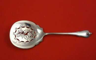 Grand Colonial by Wallace Sterling Silver Tomato Server Pierced Rose 7 1/2" Rare