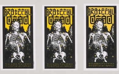 Grateful Dead Spring 1995 Handbills by Kelley (3)