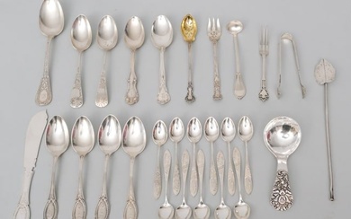 Group of Antique Sterling Silver Flatware