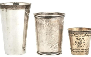 Group of Sterling Silver Julep Cups