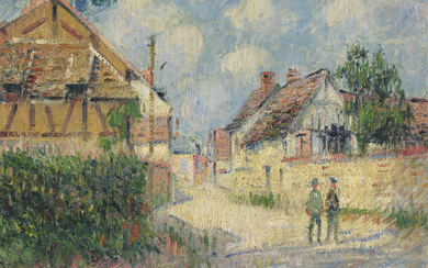 Gustave Loiseau (1865-1935), La route de Tournedos
