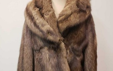 Guy Laroche Sojuzpushnina Sobol Russian Sable Fur Coat