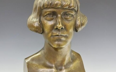 H. Bock Bronze Bust