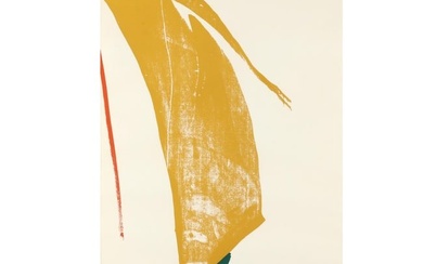 Helen Frankenthaler (American, 1928 - 2011), What Red Lines Can Do