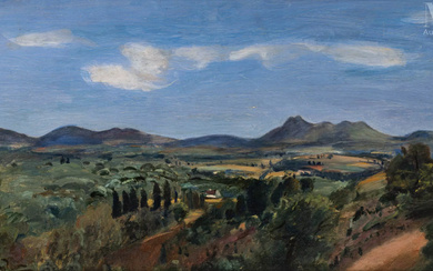 Henri HAYDEN (Varsovie 1883- Paris 1970) Paysage du Midi