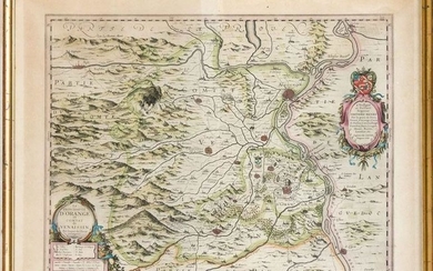 Historical map of the sou