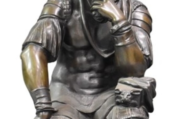 Importante sculpture en bronze représentant... - Lot 140 - MJV Soudant
