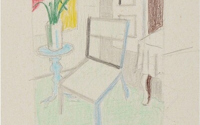 Interior without Ashtray (Study) , Roy Lichtenstein