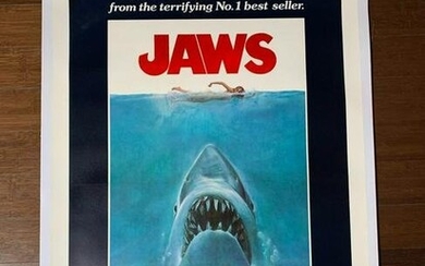 Jaws - Art by Roger Kastel (1975) US One Sheet Movie