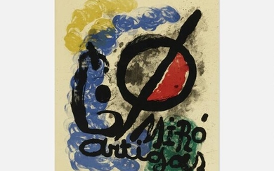 Joan Miró, Affiche pour l'Exposition Miró-Artigas