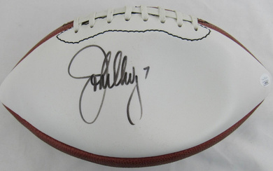 John Elway Signed NFL Football (JSA)