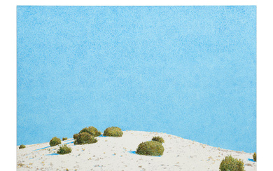 John Hogan (20th Century) Desert Landscape 68 x 84 in....