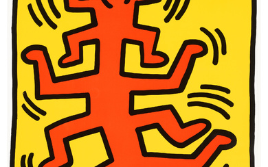 KEITH HARING (1958-1990) Growing: One Print