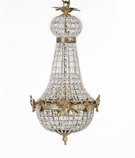 (-), Classic hanging lamp, pocket model with cut...