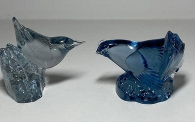 Kosta Boda Signed Swedish Glass Art Figurines by Paul Hoff for WWF Fish. 2