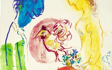 L'ÂNE BLEU, Marc Chagall