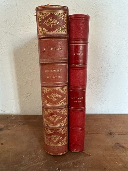 LE BON (Gustave) Les premières civilisations, ouvrage illustré de 443 figures Paris, Marpon et Flammarion,...