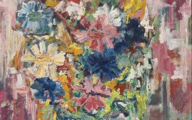 LEGRAND Edouard Léon Louis (1892-1970) "Vase de fleurs" Huile sur panneau, signé en bas à...